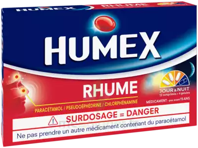 Humex Rhume Comprimés Et Gélules Plq/16 à LA ROCHE SUR YON