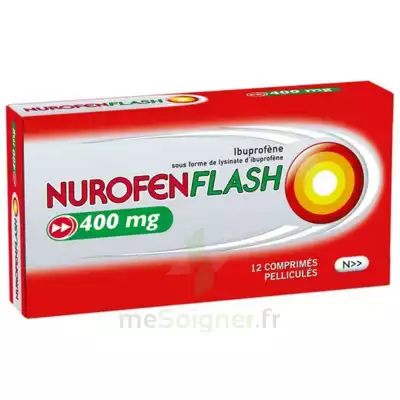 Nurofenflash 400 Mg Comprimés Pelliculés Plq/12 à LA ROCHE SUR YON